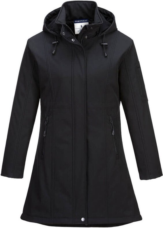 Softshell-Jacke Carla Farbe: Schwarz Größe XL - Portwest