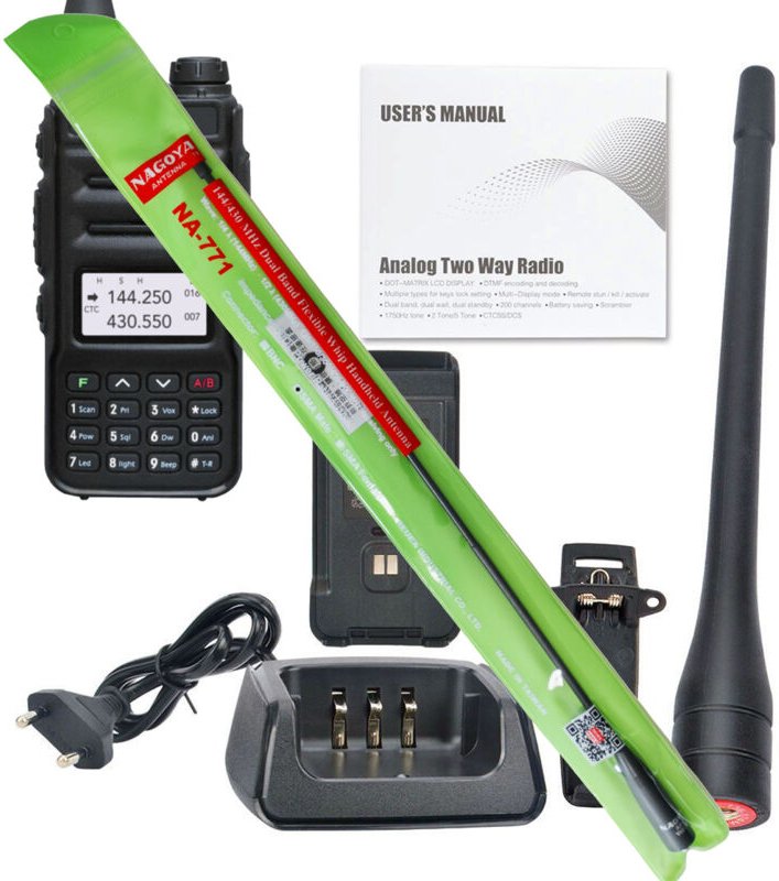 TYT TH-UV88 + Nagoya NA-771 SMA-M