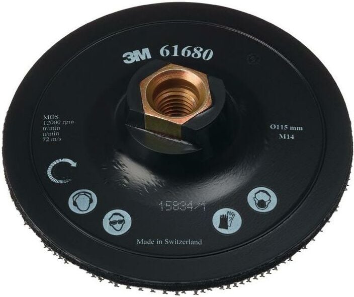 Stützteller Scotch Brite™ dh-ac ø 115 mm M14 mit Zentrierung - 3M