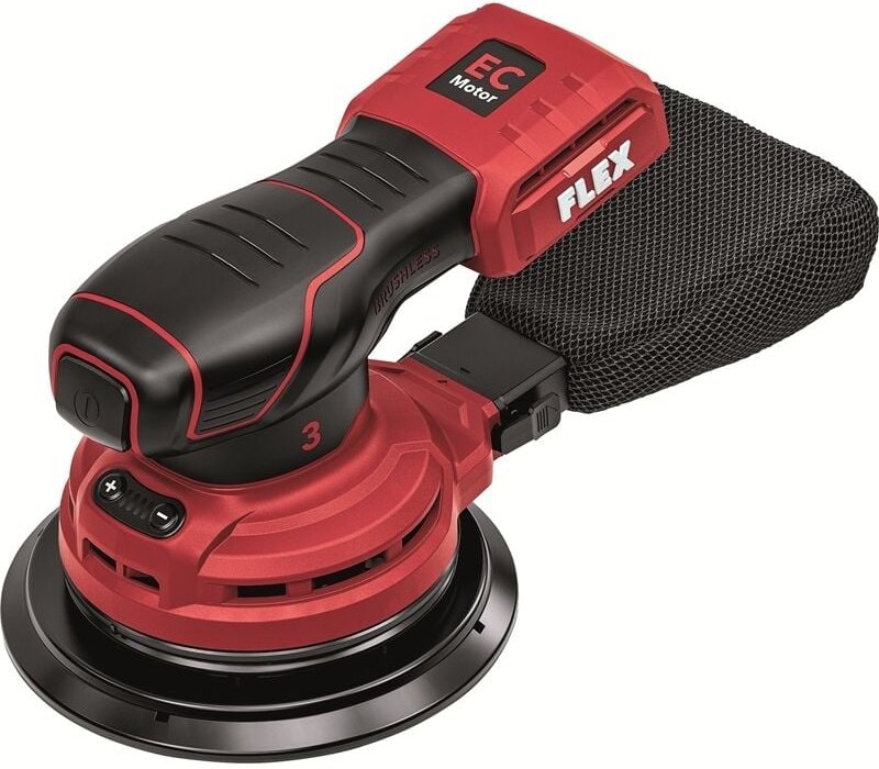 Flex Akku Exzenterschleifer Drehzahlregelung ORE 3-150 18-EC C Solo 18V 534184