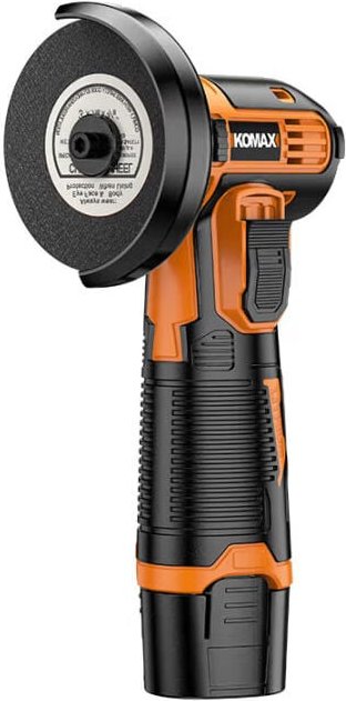 Mini Akku Winkelschleifer, 12V Professional Akku Winkelschleifer, 19500PRM, 76mm Schneideklinge, zum Schneiden von Stein...