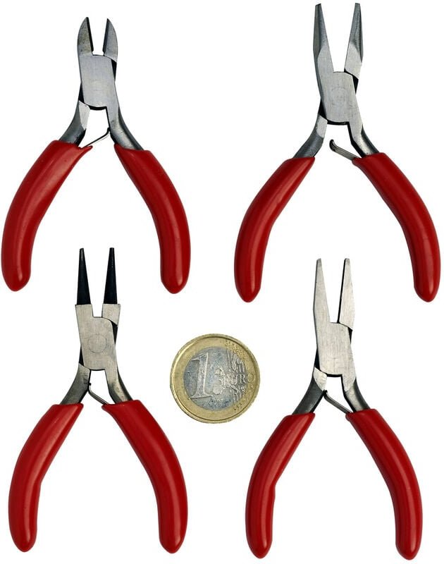 Donau Elektronik - 3640 Elektronik- u. Feinmechanik Zangen-Set 4teilig