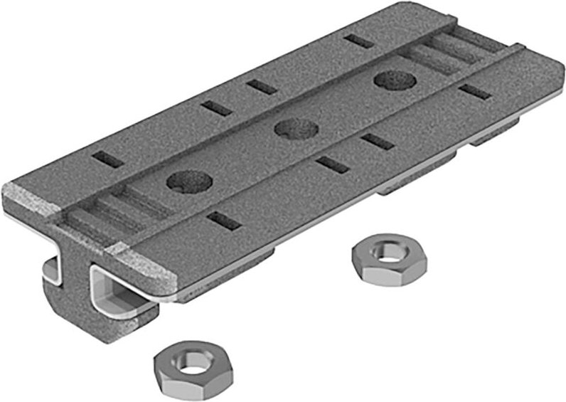 Fath Profilgleiter 40x80mm mit Muttern passend zu Item System Profil 40 mit Nut 8 - 10 Stück