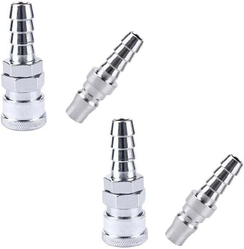 Schnellkupplung für Druckluft, Kupplungsverbinder, Luftschlauch für Kompressor, 2 Paare SH20 + PH20 (RTGPT) –