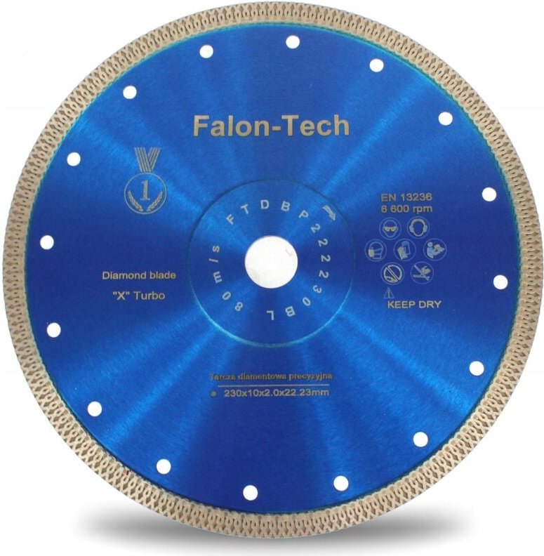 Diamantscheibe Zum Schneiden Von Feinsteinzeug 230/22,2