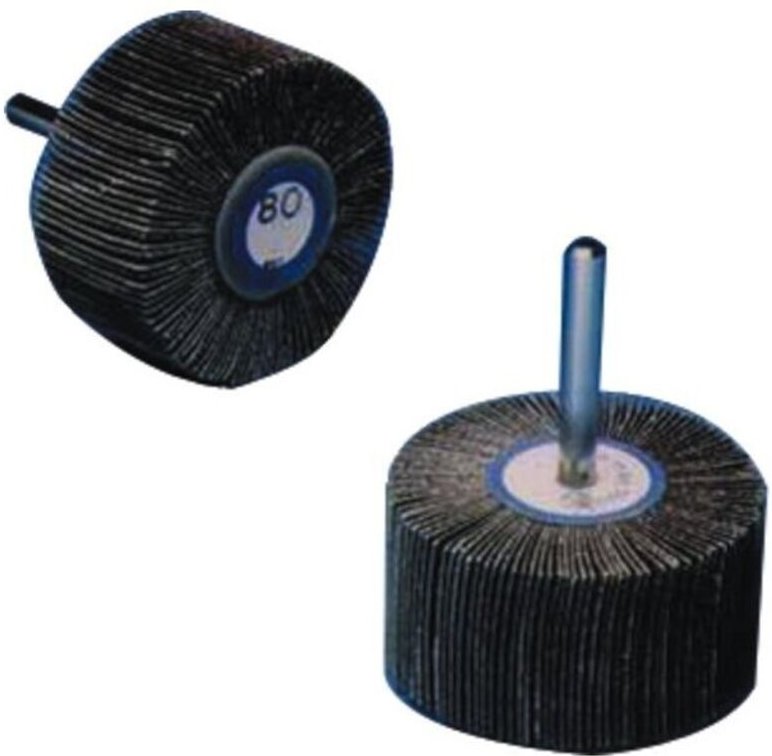 10 Schleifrollen 32220 Toile Abrasives/Tige D 6 - 60 x 30 mm Körnung 60