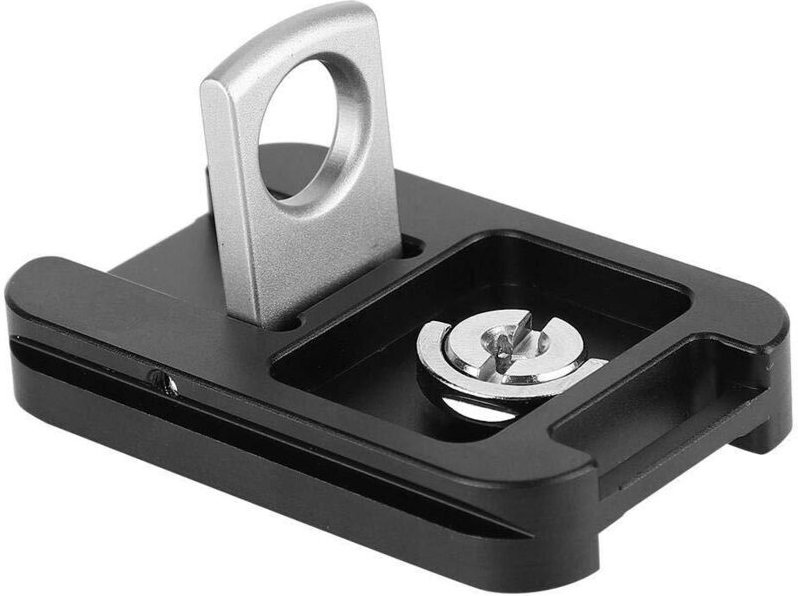 QR-60 Schnellwechselplatte aus Aluminiumlegierung für Arca-Swiss Kugelkopfstative, UNC1/4