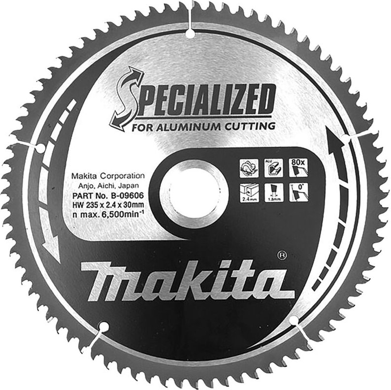 Makita Sägeblatt für Aluminium 160 x 30 mm • 60 Zähne