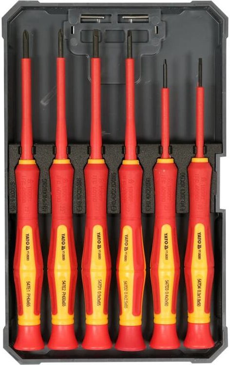 Yato - YT-28283 Handschraubendreher-Set Präzisionsschraubendreher-Set