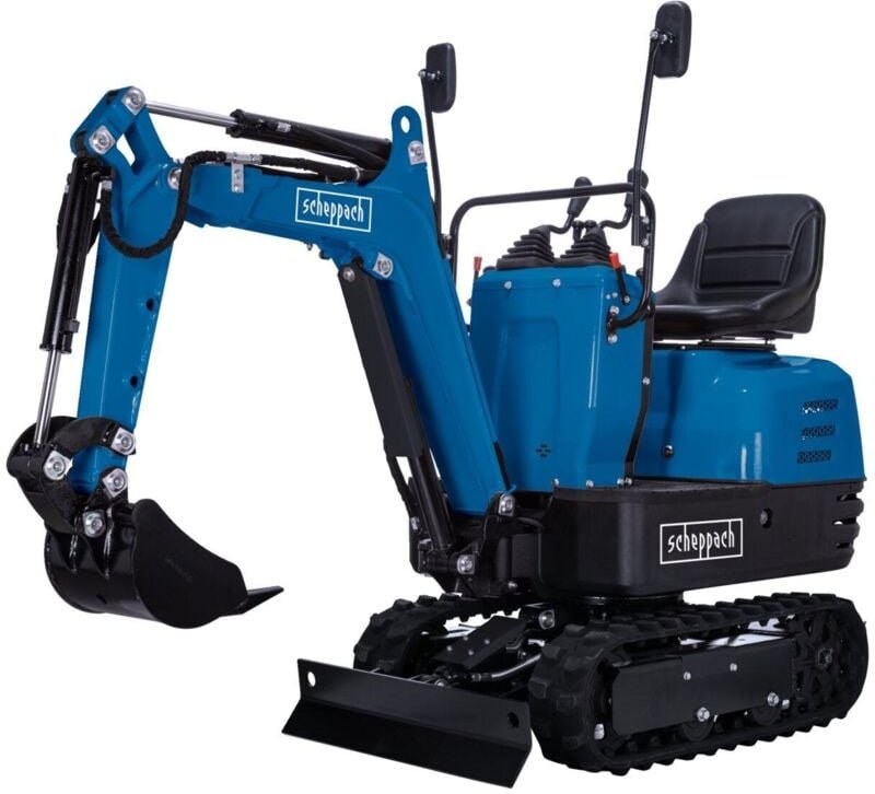 Minibagger 306cc kompakte Breite 690mm 5q Scheppach exc815