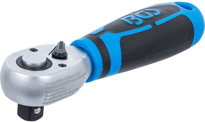 Bgs Technic - Mini-Umschaltknarre Abtrieb Außenvierkant 12,5 mm (1/2')