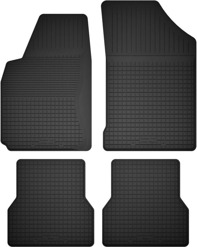 Gummi-Automatten, 4er-Set, Universalmodelle: Renault Megane I Cabrio, Coupé (1995-2002)