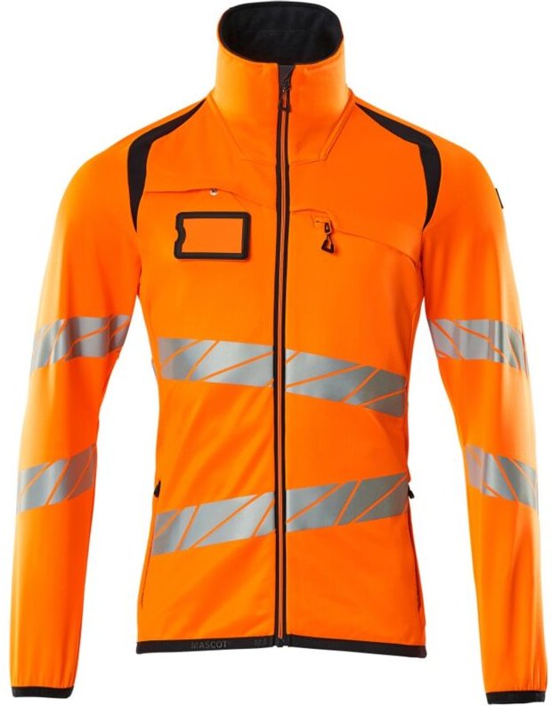 Mascot - Fleecepullover mit Reißverschluss 19103 Gr. xl hi-vis orange/schwarzblau