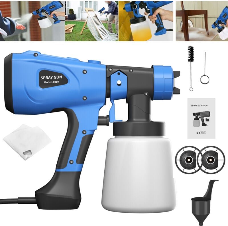 Dayplus - Neu Farbspr hsystem Wagner Universal Sprayer 600W Farbspritzpistole Farbspr her