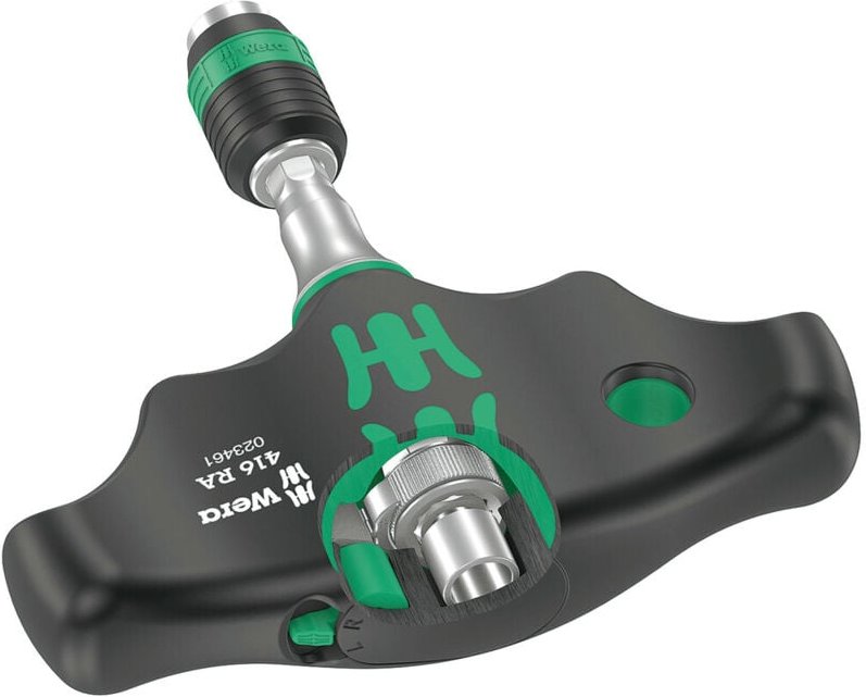 416 ra Quergriff-Bits-Handhalter mit Ratschenfunktion - Wera