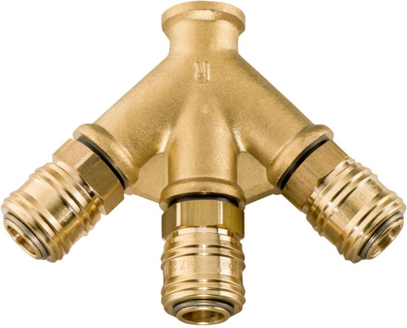 Druckluftverteiler Euro, 3-leitig (0901026653) - Metabo