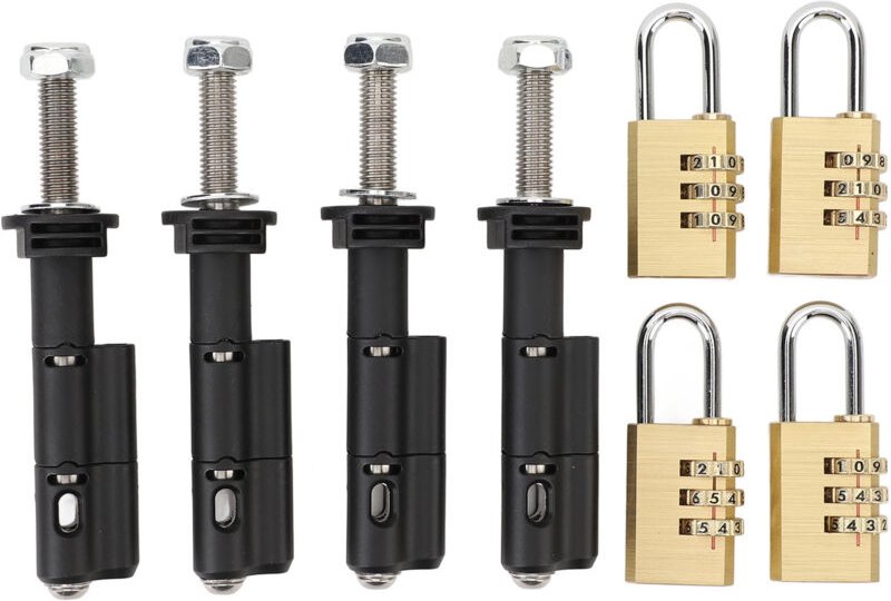 Maxtrax MKII Bergungs-Traktionsbrett-Befestigungsstift-Set, Diebstahlsichere Sicherheitssets für maximale Stabilität, Ge...