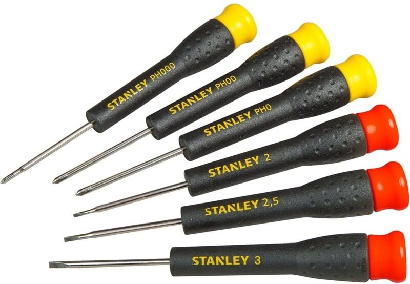 Stanley STHT0-62632 6-teiliger Präzisionsschraubendrehersatz