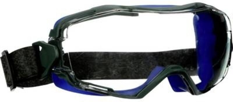 GG6001NSGAF-BLU Vollsichtbrille mit Antibeschlag-Schutz, mit Antikratz-Schutz Blau en 166, en 17 - 3M