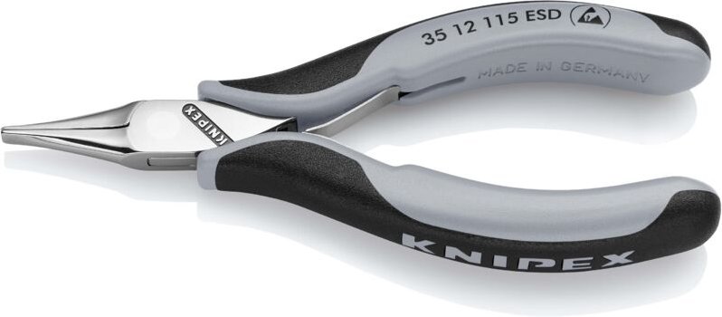 35 12 115 esd Elektronik- Greifzange esd mit Mehrko. 115 mm - Knipex