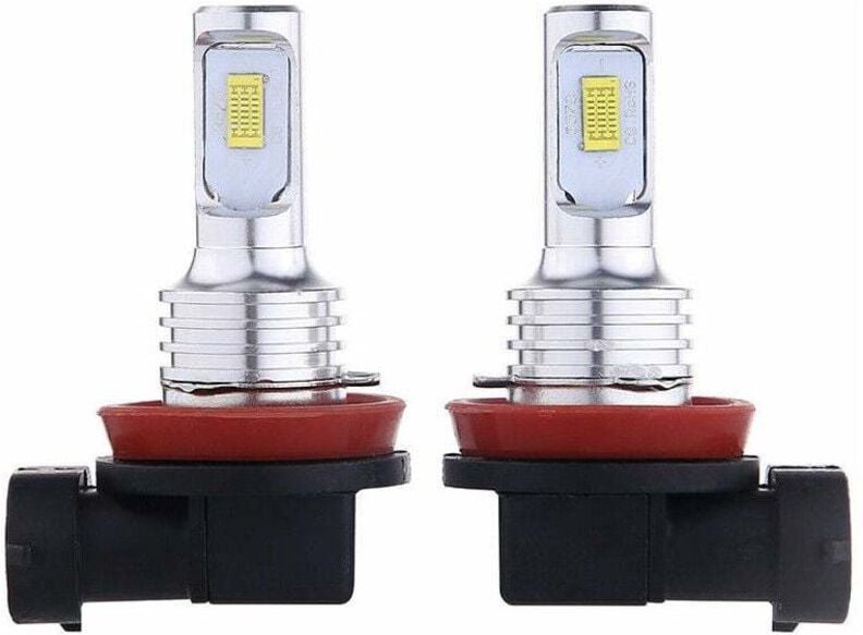 2x 35W 4000LM 6000K Weiße LED H11 H8 H9 H16 Nebelscheinwerfer-Lampen-Set