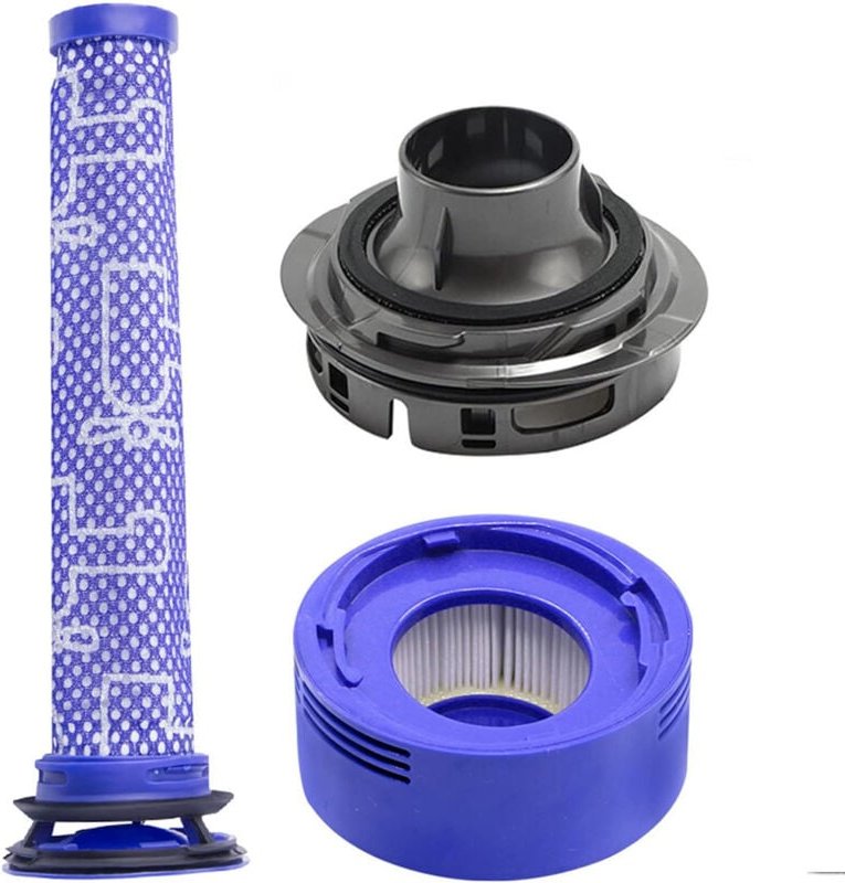 3-teiliges Set: Motorabdeckung + HEPA-Filter + Ersatzfilter