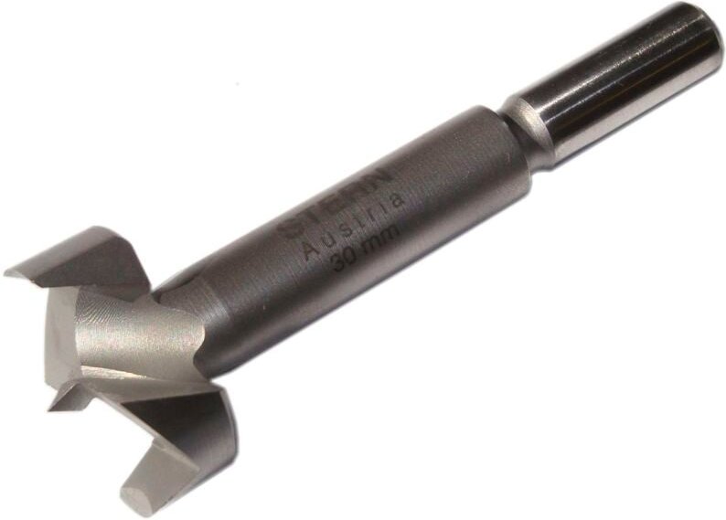 Stern - sp Kunstbohrer Länge 90 mm Holzbohrer ø 22 mm für Hart- und Weichholz