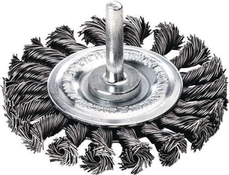 Lessmann - Rundbürste D.75mm Drahtstärke 0,5mm va glatt 12mm 25000min-¹ 10