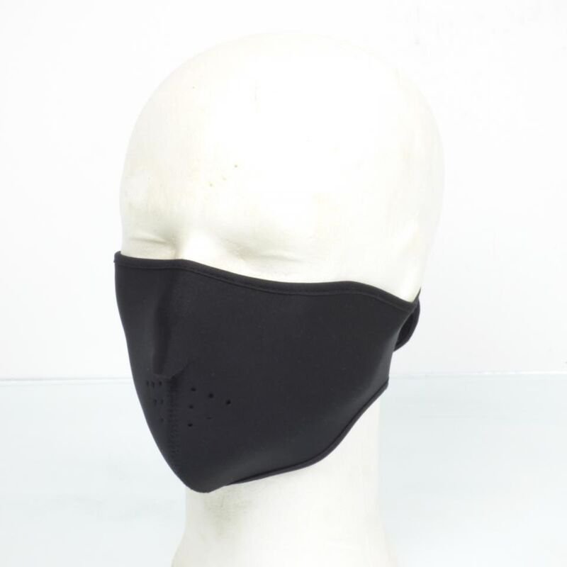 Neoprenmaske der Marke Mad, Farbe Schwarz, für Motorrad, Roller,