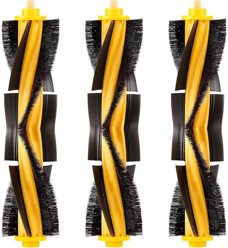 Vordere Bürsten (3 Stück) N10 Hauptbürsten-Ersatzteile für Ecovacs DEEBOT OZMO N10 N10 Plus 920 Saugroboter