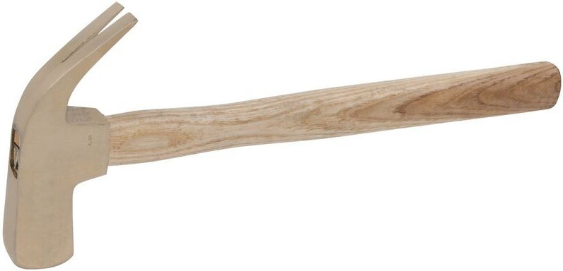 BRONZEplus Klauenhammer 600 g, mit Hickorystiel