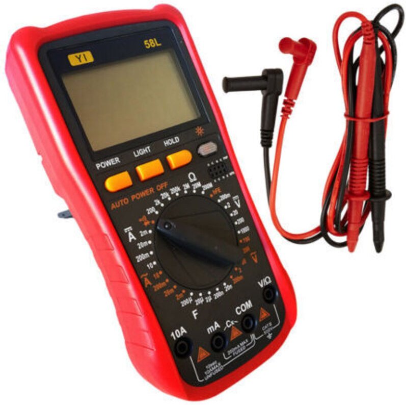Professionellerdigital-Multimeter-Testervoltamperefaradmessleitungenyi-58l