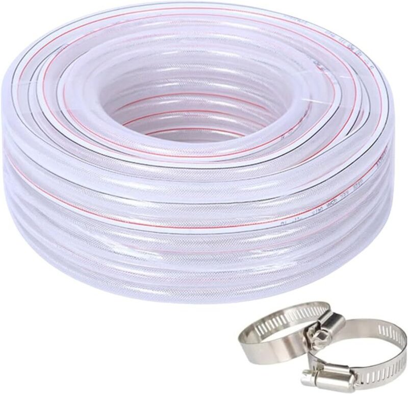 Gartenschlauch 1/2 zoll - Gardena 13mm Schlauch Wasserschlauch PVC Schlauchmit Gewebe Flexibel Hochdruck Luft Ölschlauch...