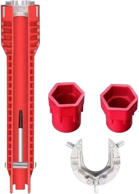 Outil De Plomberie Multifonction 8 En 1 Pour Robinet Évier Toilettes Salle De Bain Cuisine