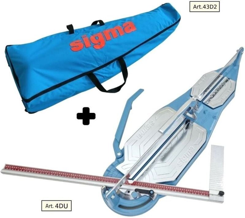 Sigma - Fliesenschneider 4du cm 103 traktion gravur+canvas-koffer mit Rollen 43d2