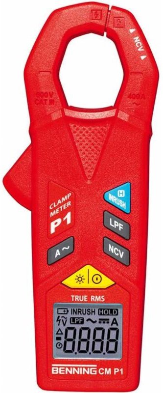 Benning - cm P1 Stromzange cat iii 600 v Anzeige (Counts): 4200