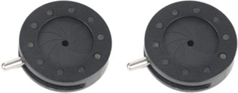 2X Manuelle Blende Einstellbare Mechanische Iris Blende Iris Blende für Digital Kamera Mikroskop Iris Linse SK12