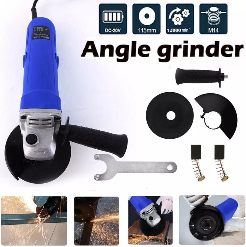 Day Plus - 3200W Winkelschleifer Variable Geschwindigkeit Entfernen Schleifen Schneiden de