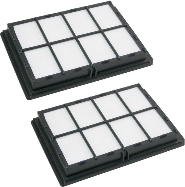 2x HEPA-Filter/Allergikerfilter/Pollenfilter/Hygienefilter für Bosch pro parqet speedy sphera ultra Serie BSB1200/01 BBS...