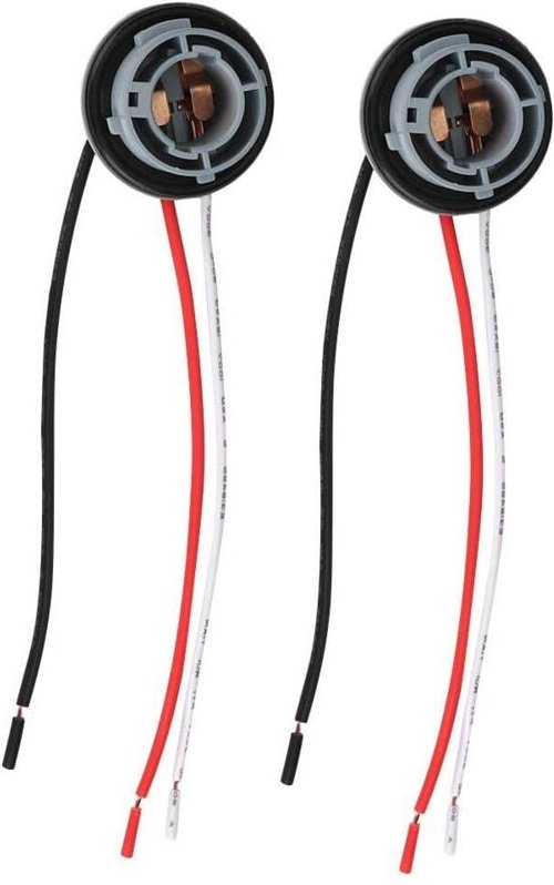 Megane 3 Rücklichtfassung, Citroen C4 Rücklicht-Birnenfassung, Seitenlichthalter, Klemmen und Kabelbäume, 2 Stück 1157 F...