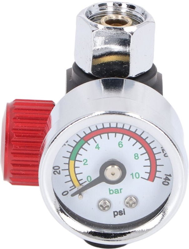 Hochpräziser Luftdruckregler für Spritzanwendungen, Aluminium, 1/4 Zoll NPT