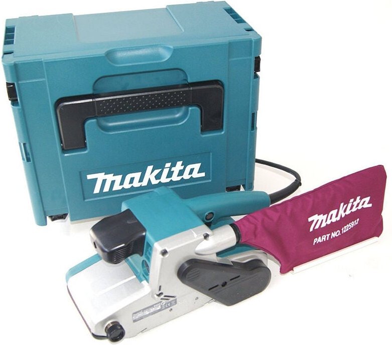 Bandschleifer 650W 76mm im Makpac-Koffer Makita 9911J