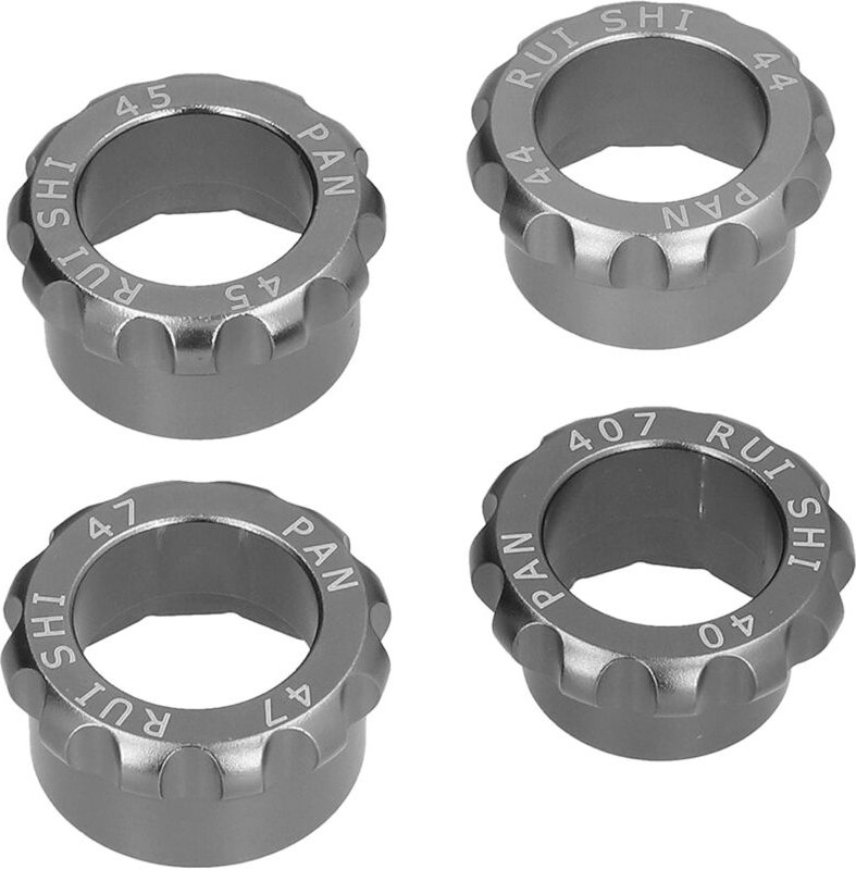 Fdit Uhrenrückseiten-Set, 4-teilig, professionelle Uhrenabdeckungen aus Aluminiumlegierung