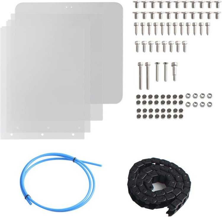Gehäuseplatten-Kit für Adventurer 5M AD5M 3D-Drucker, DIY-Polycarbonat-PC-Blatt, 3 mm Zubehör