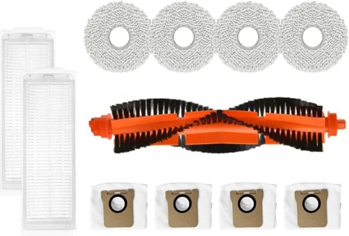 11PCS für M30 Pro C107 Mopp Tuch Staubbeutel Hepa-Filter