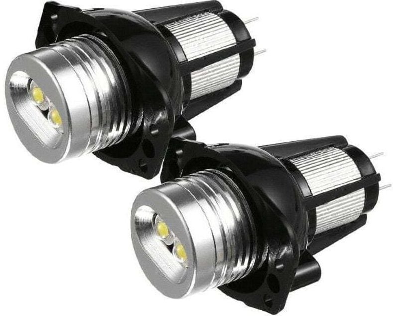 Angel Eyes LED-Licht, 2 Stück 12 w led Angel Eyes Halo-Ring Markierungslicht für E90 E91 05-08 Lampen Auto - XVX
