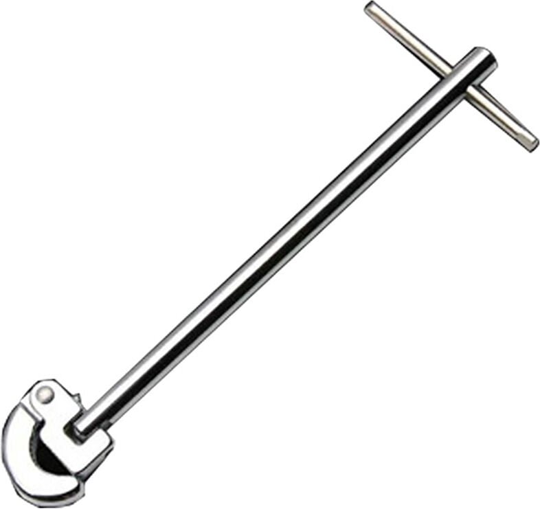 Riuuility Drehkopf-Rohrschlüssel Multifunktionales Werkzeug aus Kohlenstoffstahl - Bad- und Küchenschlüssel.