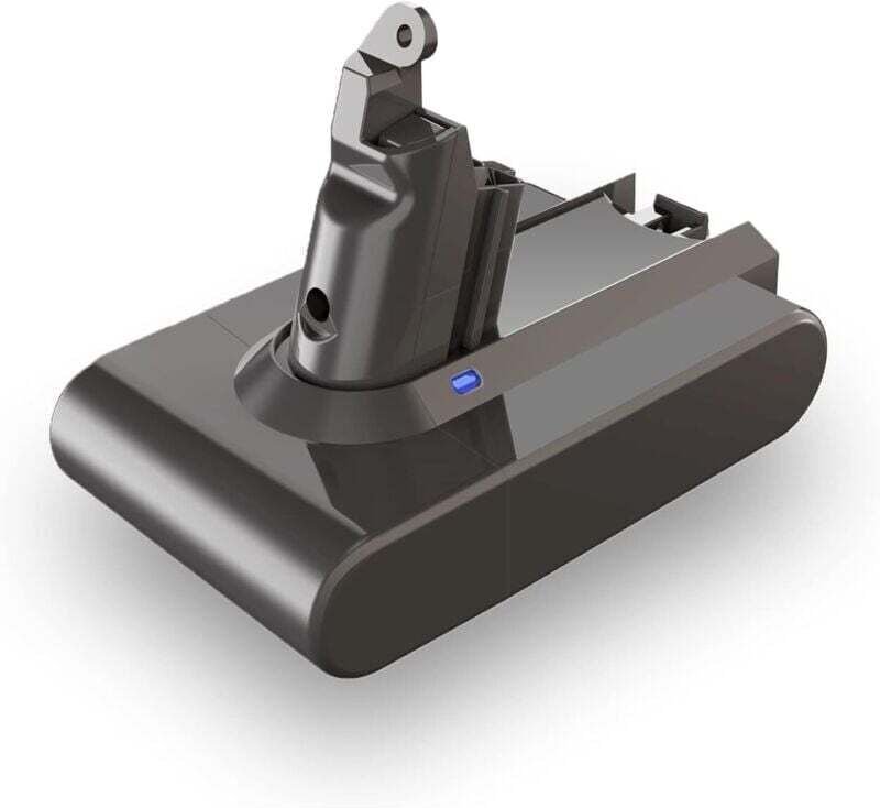 Lithium-Ionen-Ersatzbatterie 21,6 V 4000 mAh für Staubsauger ohne Filter Dyson V6 595 650 770 880 DC58 DC59 DC61 DC62 DC...