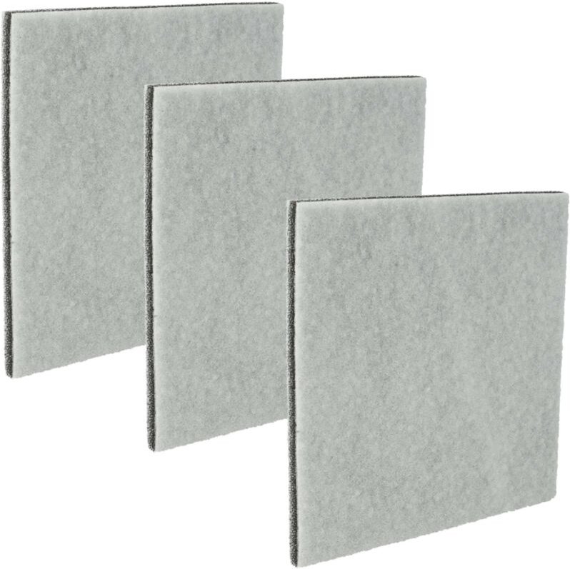 Vhbw - Filterset 3x Motorschutz-Filter kompatibel mit Philips Performer FC9194/01, FC9195/01, FC9196/01 Staubsauger - Mo...