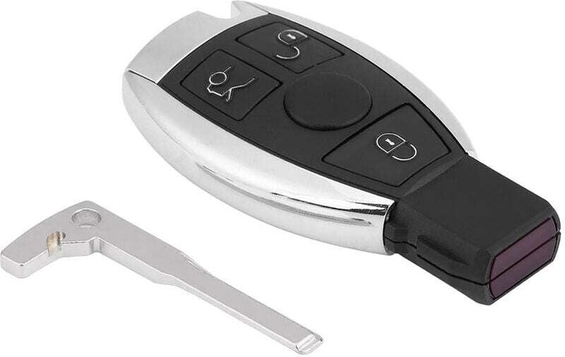3-Tasten-Autoschlüssel mit Fernbedienung, 433,92 MHz, PCF9234-Chip-Sender für Mercedes-Benz BGA